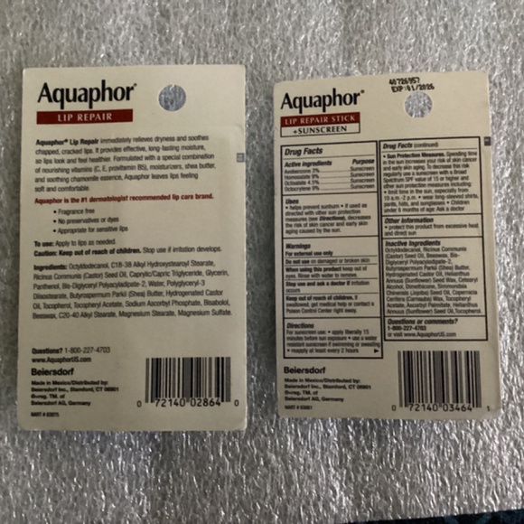 Aquaphor Lip Repair Bundle NEW/Sealed - Picture 7 of 7